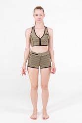 Купальник женский 1,5мм ультраспан/микроплюш золотой Купальник женский 1,5мм ультраспан/микроплюш золотой