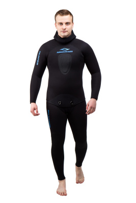 Гидрокостюм Hunter 10мм нейлон/открытая пора черный